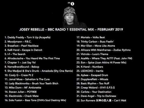 Josey Rebelle — Essential Mix artwork